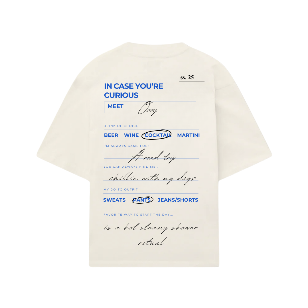Di Base Edit White T-Shirt
