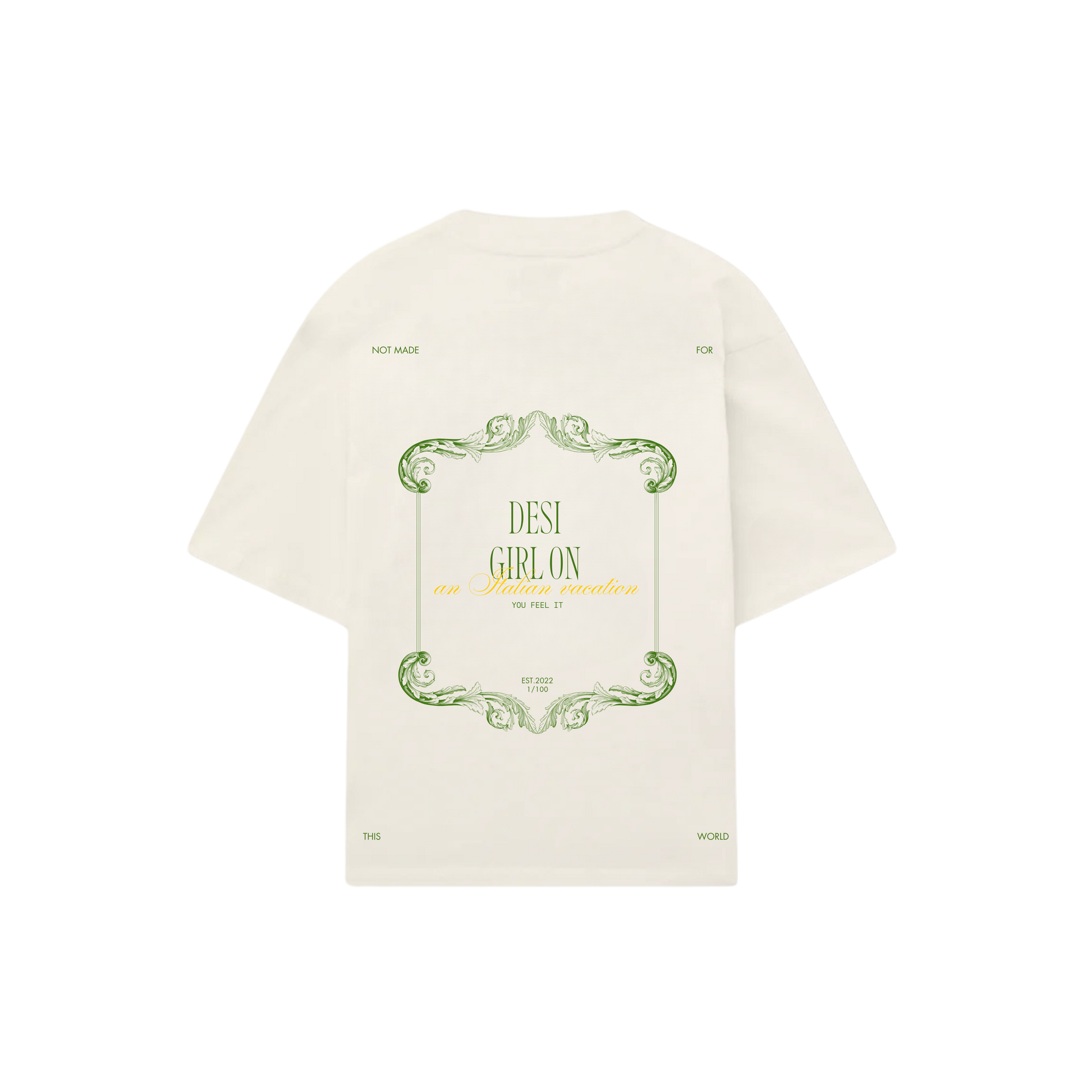 Desi Girl White T-Shirt