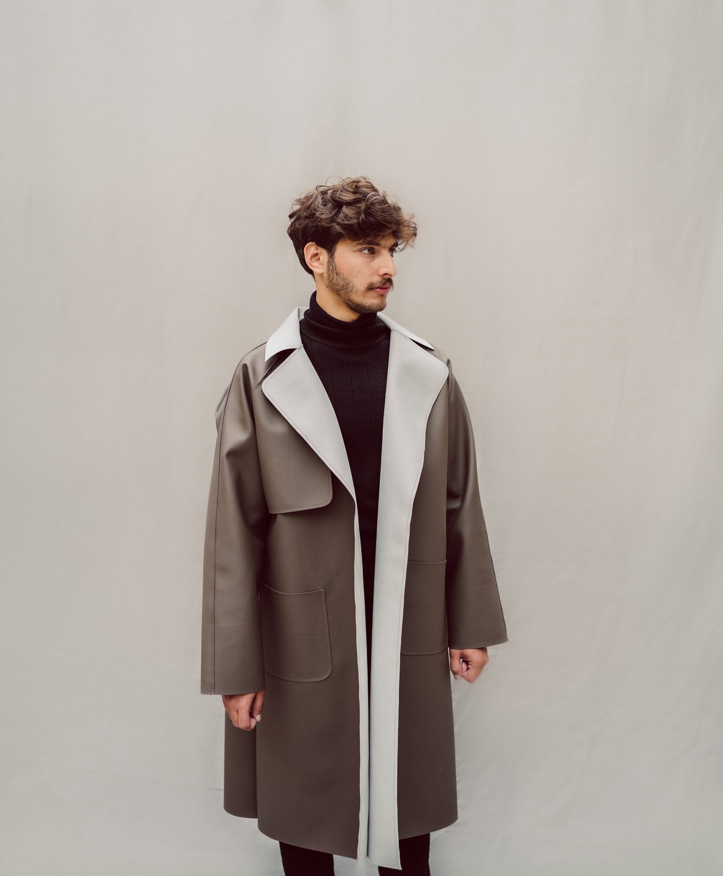 Basique Grey Coat