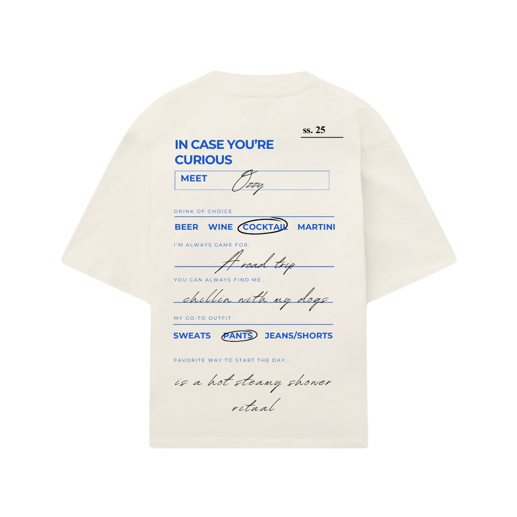 Di Base Edit White T-Shirt